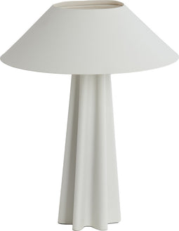 Light & Living Tafellamp Cukai - 49cm - Mat Wit