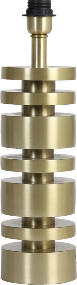 Light & Living Tafellamp Desley - 40cm - Mat Goud - excl. kap