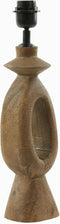 Light & Living Tafellamp Django - Hout - 11x9x45cm - Woonkamer - Slaapkamer