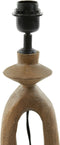 Light & Living Tafellamp Django - Hout - 11x9x45cm - Woonkamer - Slaapkamer