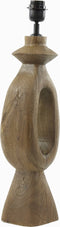 Light & Living Tafellamp Django - Mangohout - 58cm - Bruin - excl. kap