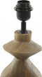 Light & Living Tafellamp Django - Mangohout - 58cm - Bruin - excl. kap