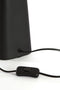 Light & Living Tafellamp Donah - Zwart - 15x15x42cm - Woonkamer - Slaapkamer