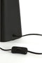 Light & Living Tafellamp Donah - Zwart - 15x15x42cm - Woonkamer - Slaapkamer