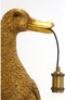 Light & Living Tafellamp Duck - Brons - 23.5x23x48.5cm - Modern - Kerst cadeau - Kerst cadeautjes - Cadeau vrouw - Cadeau man - Cadeau voor haar - Cadeau voor hem - Kerstcadeau - Kerst kado - Kado man - Kado vrouw