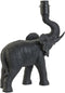 Light & Living Tafellamp Elephant - Mat Zwart - excl. kap