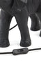 Light & Living Tafellamp Elephant - Mat Zwart - excl. kap