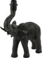 Light & Living Tafellamp Elephant - Mat Zwart - excl. kap