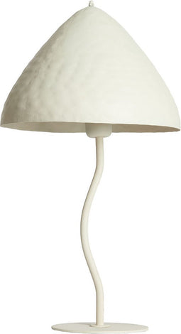 Light & Living Tafellamp Elimo - Crème - Ø25cm - Modern - Kerst cadeau - Kerst cadeautjes - Cadeau vrouw - Cadeau man - Cadeau voor haar - Cadeau voor hem - Kerstcadeau - Kerst kado - Kado man - Kado vrouw