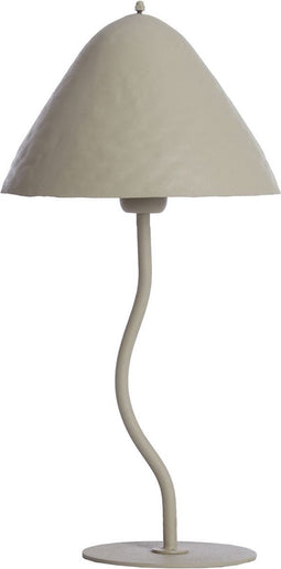 Light & Living Tafellamp Elimo - Grijs - Ø25cm - Modern - Kerst cadeau - Kerst cadeautjes - Cadeau vrouw - Cadeau man - Cadeau voor haar - Cadeau voor hem - Kerstcadeau - Kerst kado - Kado man - Kado vrouw