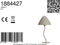 Light & Living Tafellamp Elimo - Grijs - Ø25cm - Modern - Kerst cadeau - Kerst cadeautjes - Cadeau vrouw - Cadeau man - Cadeau voor haar - Cadeau voor hem - Kerstcadeau - Kerst kado - Kado man - Kado vrouw