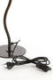 Light & Living Tafellamp Elimo - Grijs - Ø25cm - Modern - Kerst cadeau - Kerst cadeautjes - Cadeau vrouw - Cadeau man - Cadeau voor haar - Cadeau voor hem - Kerstcadeau - Kerst kado - Kado man - Kado vrouw