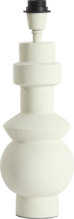 Light & Living Tafellamp Esino - 38cm - Crème - excl. kap