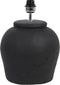 Light & Living Tafellamp Etna - Keramiek - 40cm - Mat Zwart - excl. kap
