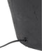 Light & Living Tafellamp Etna - Keramiek - 50cm - Mat Zwart - excl. kap