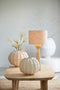 Light & Living Tafellamp Festina - Mangohout - 33cm - Naturel - excl. kap