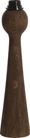 Light & Living Tafellamp Festina - Mangohout - 40cm - Donkerbruin - excl. kap