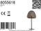 Light & Living Tafellamp Finou - Antiek Brons/Zwart - Ø28cm - Modern - Kerst cadeau - Kerst cadeautjes - Cadeau vrouw - Cadeau man - Cadeau voor haar - Cadeau voor hem - Kerstcadeau - Kerst kado - Kado man - Kado vrouw