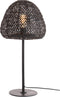 Light & Living Tafellamp Finou - Zwart - Ø28cm - Modern
