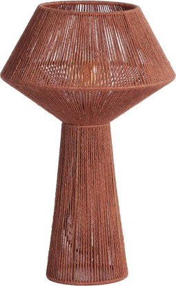 Light & Living Tafellamp Fugia - Rood - Ø30cm - Modern - Kerst cadeau - Kerst cadeautjes - Cadeau vrouw - Cadeau man - Cadeau voor haar - Cadeau voor hem - Kerstcadeau - Kerst kado - Kado man - Kado vrouw