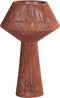 Light & Living Tafellamp Fugia - Rood - Ø30cm - Modern - Kerst cadeau - Kerst cadeautjes - Cadeau vrouw - Cadeau man - Cadeau voor haar - Cadeau voor hem - Kerstcadeau - Kerst kado - Kado man - Kado vrouw