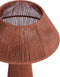 Light & Living Tafellamp Fugia - Rood - Ø36cm - Modern - Kerst cadeau - Kerst cadeautjes - Cadeau vrouw - Cadeau man - Cadeau voor haar - Cadeau voor hem - Kerstcadeau - Kerst kado - Kado man - Kado vrouw