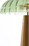 Light & Living Tafellamp Fungo - Groen/Goud - Ø40cm - 2L - Modern - Kerst cadeau - Kerst cadeautjes - Cadeau vrouw - Cadeau man - Cadeau voor haar - Cadeau voor hem - Kerstcadeau - Kerst kado - Kado man - Kado vrouw