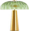 Light & Living Tafellamp Fungo - Groen/Goud - Ø50cm - 2L - Modern - Kerst cadeau - Kerst cadeautjes - Cadeau vrouw - Cadeau man - Cadeau voor haar - Cadeau voor hem - Kerstcadeau - Kerst kado - Kado man - Kado vrouw