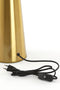 Light & Living Tafellamp Fungo - Groen/Goud - Ø50cm - 2L - Modern - Kerst cadeau - Kerst cadeautjes - Cadeau vrouw - Cadeau man - Cadeau voor haar - Cadeau voor hem - Kerstcadeau - Kerst kado - Kado man - Kado vrouw