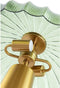Light & Living Tafellamp Fungo - Groen/Goud - Ø50cm - 2L - Modern - Kerst cadeau - Kerst cadeautjes - Cadeau vrouw - Cadeau man - Cadeau voor haar - Cadeau voor hem - Kerstcadeau - Kerst kado - Kado man - Kado vrouw