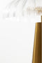 Light & Living Tafellamp Fungo - Helder/Goud - Ø40cm - 2L - Modern - Kerst cadeau - Kerst cadeautjes - Cadeau vrouw - Cadeau man - Cadeau voor haar - Cadeau voor hem - Kerstcadeau - Kerst kado - Kado man - Kado vrouw