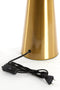 Light & Living Tafellamp Fungo - Helder/Goud - Ø40cm - 2L - Modern - Kerst cadeau - Kerst cadeautjes - Cadeau vrouw - Cadeau man - Cadeau voor haar - Cadeau voor hem - Kerstcadeau - Kerst kado - Kado man - Kado vrouw