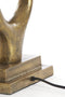 Light & Living Tafellamp Gavi - 2-Lamps - Antiek Brons - excl. kap