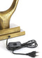 Light & Living Tafellamp Gavi - 2-Lamps - Antiek Brons - excl. kap