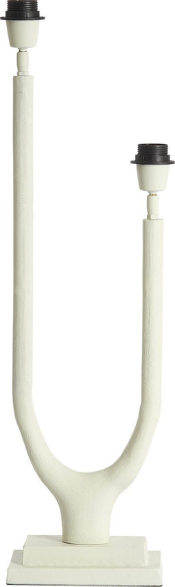 Light & Living Tafellamp Gavi - 2-Lamps - Crème - excl. kap