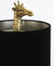 Light & Living Tafellamp Giraffe - Goud/Zwart - 26x16x61cm - Modern - Kerst cadeau - Kerst cadeautjes - Cadeau vrouw - Cadeau man - Cadeau voor haar - Cadeau voor hem - Kerstcadeau - Kerst kado - Kado man - Kado vrouw