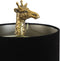 Light & Living Tafellamp Giraffe - Goud/Zwart - 26x16x61cm - Modern - Kerst cadeau - Kerst cadeautjes - Cadeau vrouw - Cadeau man - Cadeau voor haar - Cadeau voor hem - Kerstcadeau - Kerst kado - Kado man - Kado vrouw