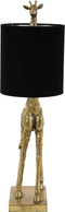 Light & Living Tafellamp Giraffe - Goud/Zwart - 28x20x68 cm