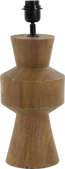 Light & Living Tafellamp Gregor - Bruin - Ø17cm - Woonkamer - Slaapkamer