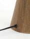 Light & Living Tafellamp Gregor - Bruin - Ø17cm - Woonkamer - Slaapkamer