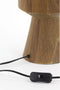 Light & Living Tafellamp Gregor - Bruin - Ø17cm - Woonkamer - Slaapkamer