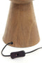 Light & Living Tafellamp Gregor - Bruin - Ø20cm - Woonkamer - Slaapkamer
