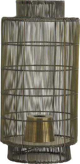 Light & Living Tafellamp Gruaro - Brons - Ø24cm - Modern - Kerst cadeau - Kerst cadeautjes - Cadeau vrouw - Cadeau man - Cadeau voor haar - Cadeau voor hem - Kerstcadeau - Kerst kado - Kado man - Kado vrouw