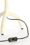 Light & Living Tafellamp Guja - Papier Maché - 57cm - excl. kap - Crème