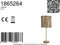 Light & Living Tafellamp Gularo - Hout - Ø30cm - Botanisch - Sinterklaas cadeau - Sinterklaas cadeautjes - Cadeau vrouw - Cadeau man - Cadeau voor haar - Cadeau voor hem - Sint cadeau - Sint kado - Kado man - Kado vrouw