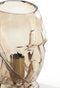 Light & Living Tafellamp Head - Glas - Ø20cm - Bruin