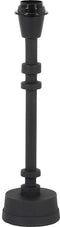 Light & Living Tafellamp Howell - 38cm hoog - Mat Zwart - excl. kap