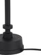 Light & Living Tafellamp Howell - 38cm hoog - Mat Zwart - excl. kap