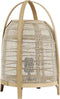 Light & Living Tafellamp Jacinto - Bamboe/Linnen - Naturel - 27x42x27 cm (BxHxD) - E27