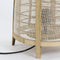 Light & Living Tafellamp Jacinto - Bamboe/Linnen - Naturel - 27x42x27 cm (BxHxD) - E27